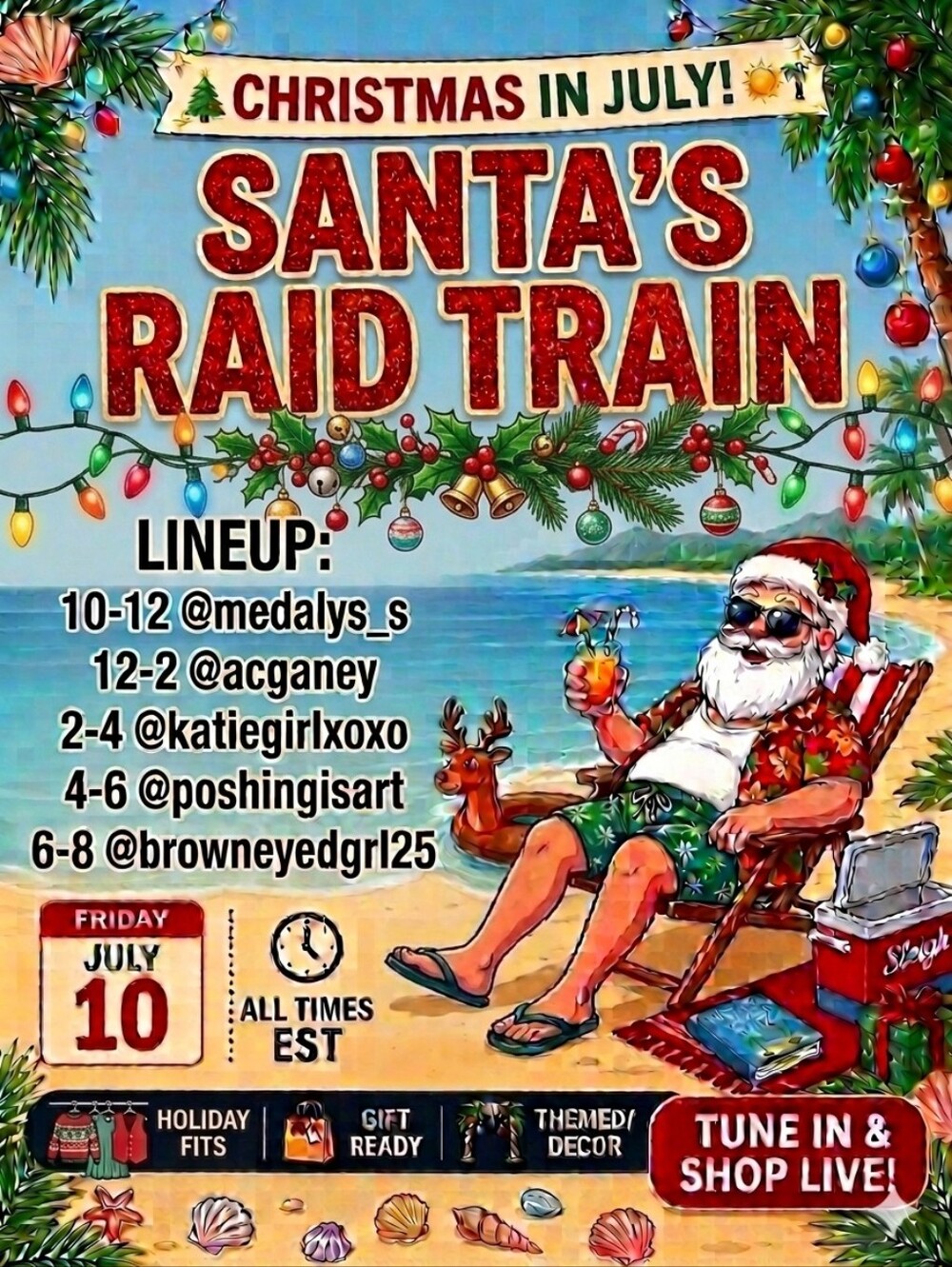 LIVE SHOW TRAIN FLYER!!